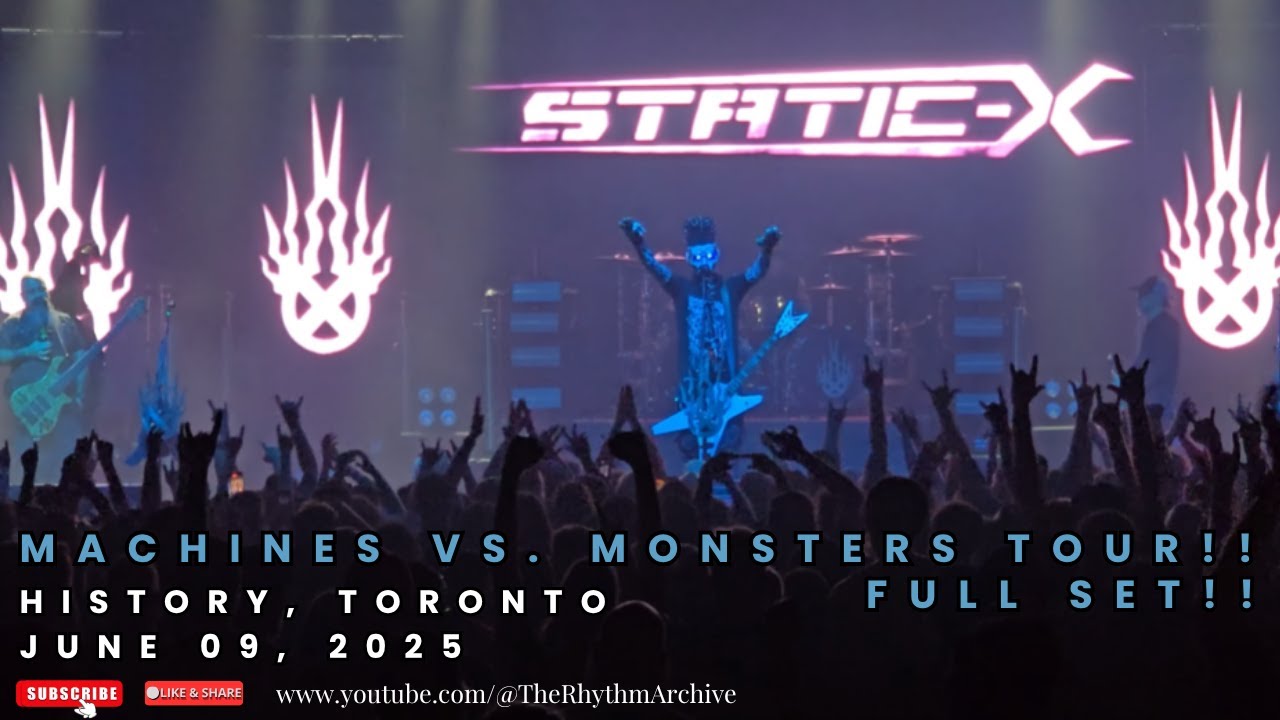 STATIC-X | Full Set | Evil Disco Live! | History | Toronto | June 09, 2025
