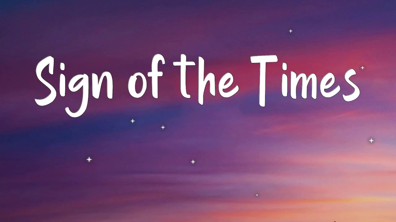 Harry Styles -Sign of the Times (lyrics)