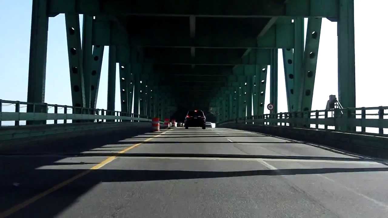 Maurice Tobin Bridge northbound