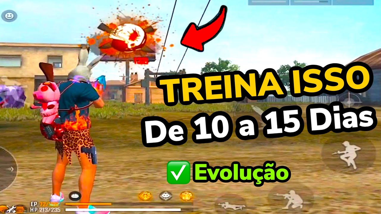 4 PASSOS PRINCIPAIS PRA SER UM PRO PLAYER COMPLETO NO FREE FIRE #2 EVOLUÇÃO