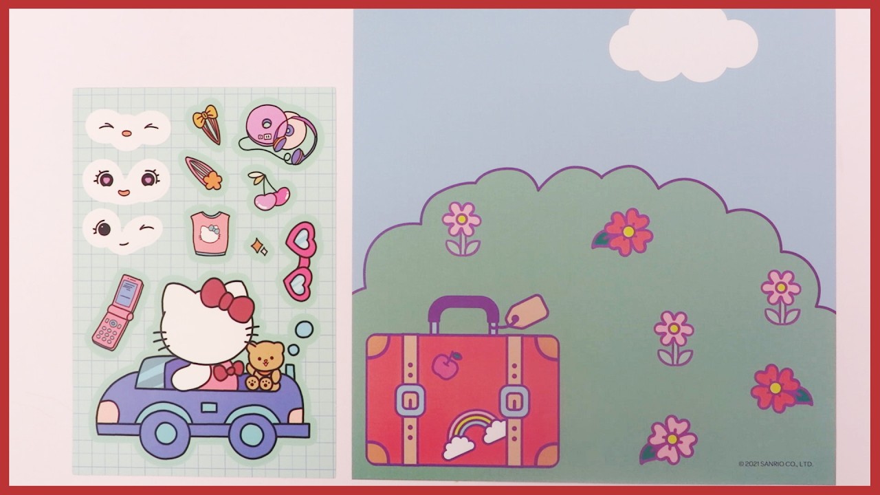 Hello Kitty, Kuromi, Melody et ses Amis | Autocollants