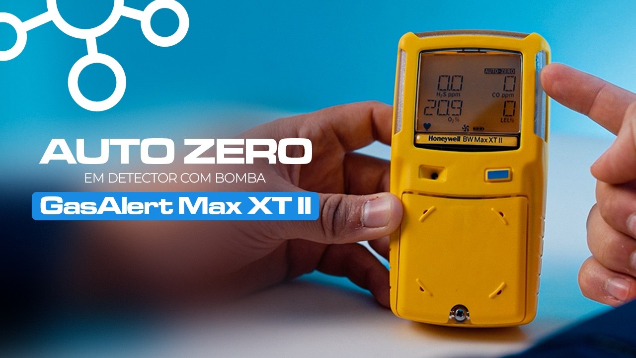Auto Zero em Detector de G&aacute;s com bomba