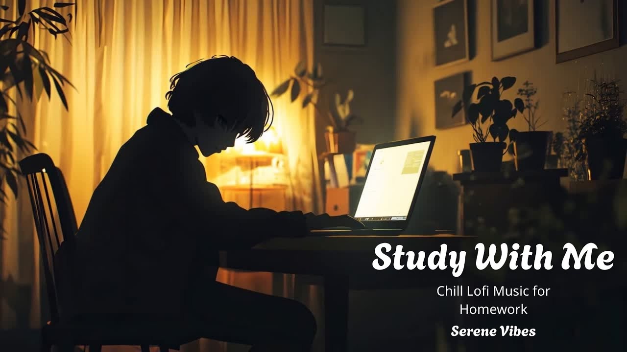 Study With Me &bull; Chill Lofi Music for Homework (3H)