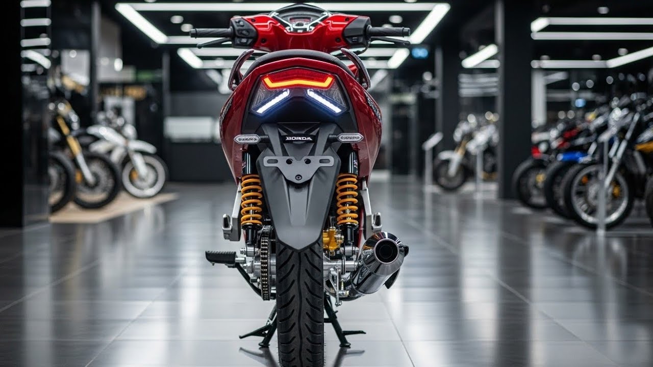 Honda Wave 100 Custom 2026 สีแดงใหม่ล่าสุด สวยสปอร์ตเกินคลาส!