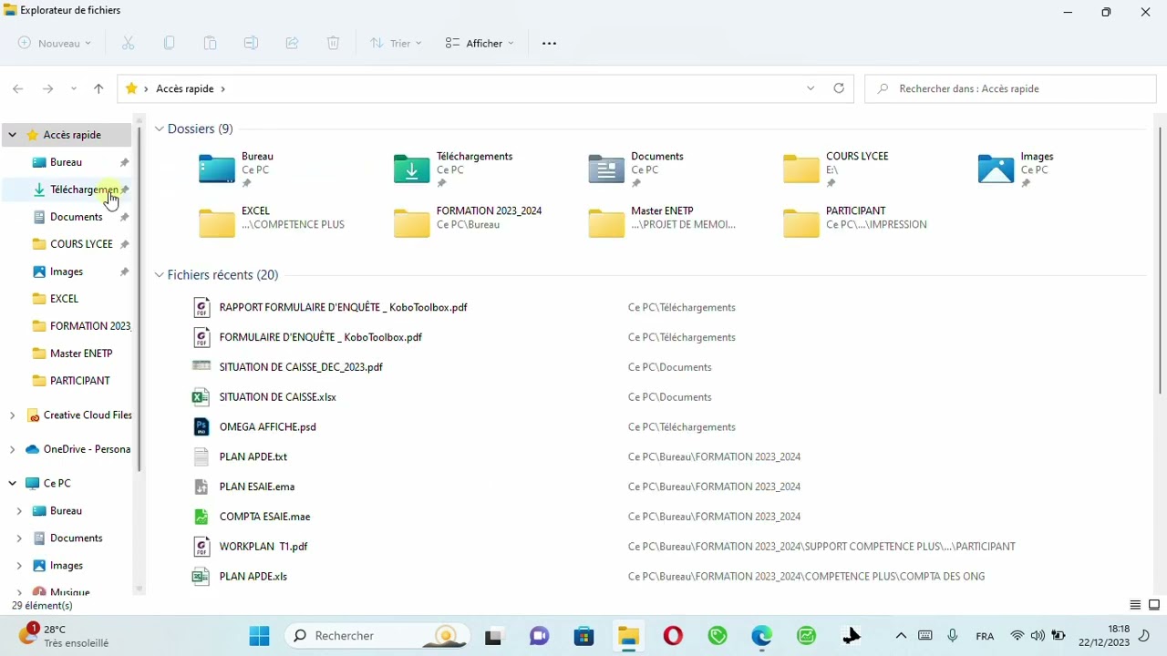 Exportation et exploitation des données via KoboToolbox vers Excel et SPSS