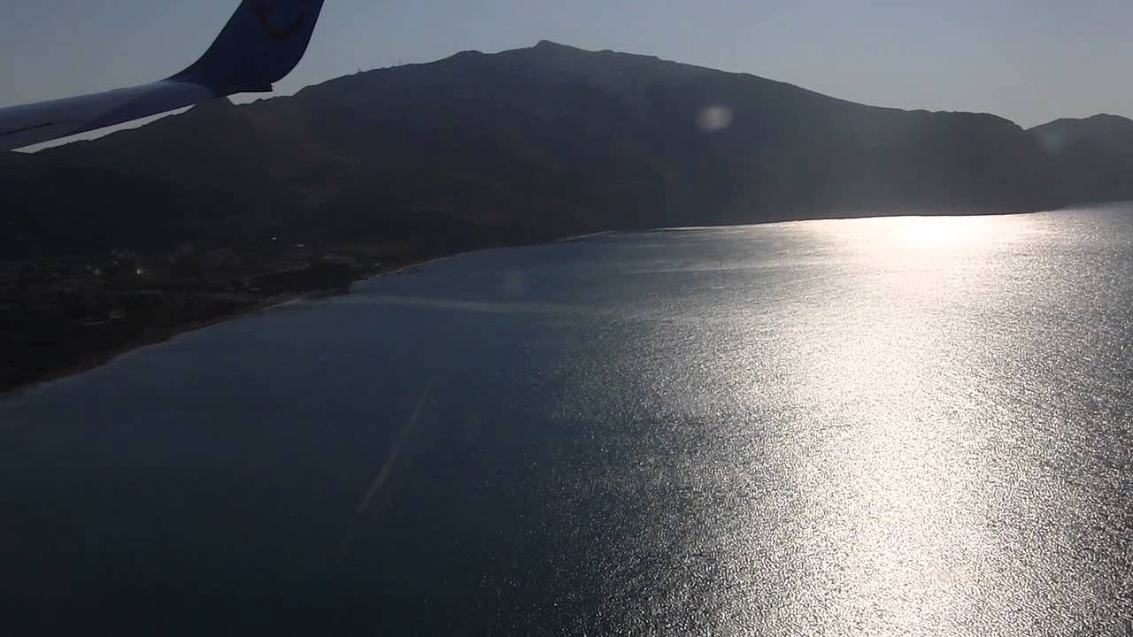 Zakynthos airport landing!