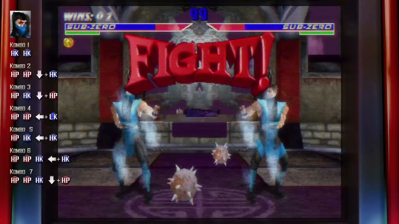 Mortal Kombat 4 Sub Zero Playthrough