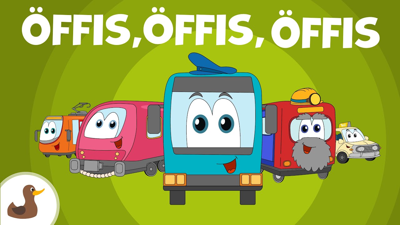 🎶 &Ouml;PNV Fahrzeuglied | &Ouml;ffis, &Ouml;ffis, &Ouml;ffis (Wir sind die &Ouml;ffis!) | EMMALU | Sing Kinderlieder
