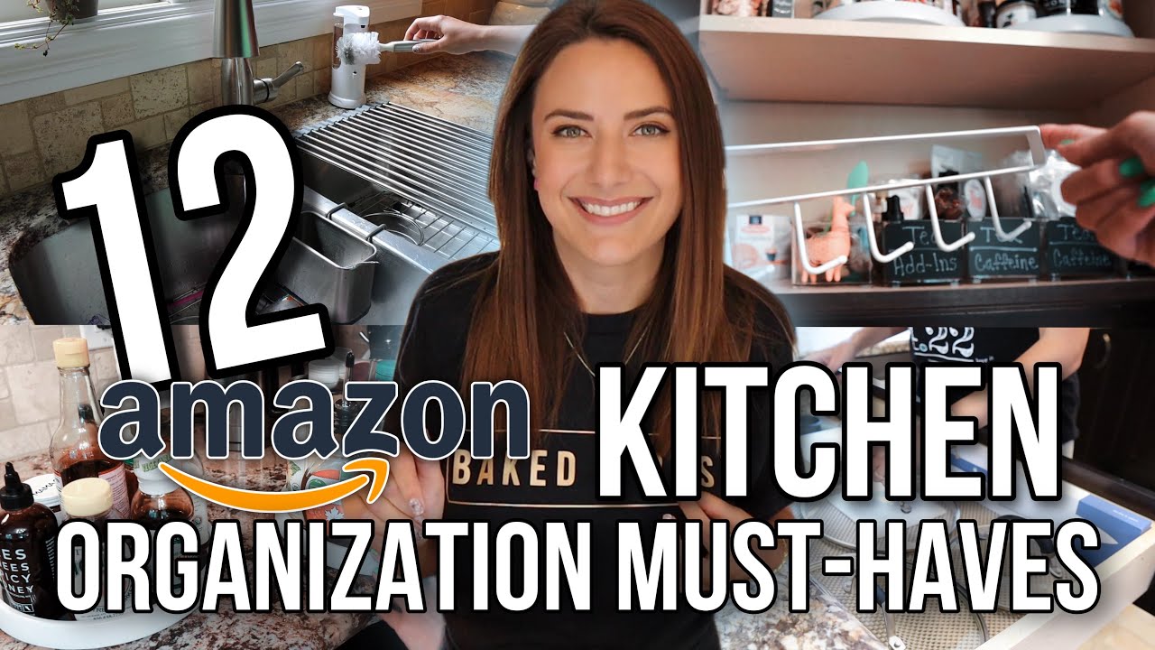 TOP 12 AMAZON KITCHEN ORGANIZATION FINDS | every house needs for under $30