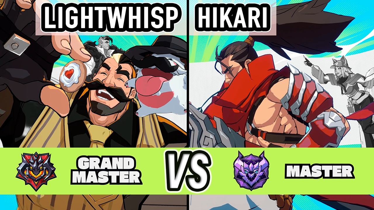 2XKO ▰ LightWhisp (Darius / Braum) vs Hikari (Yasuo / Ahri) ▰ High Level Gameplay