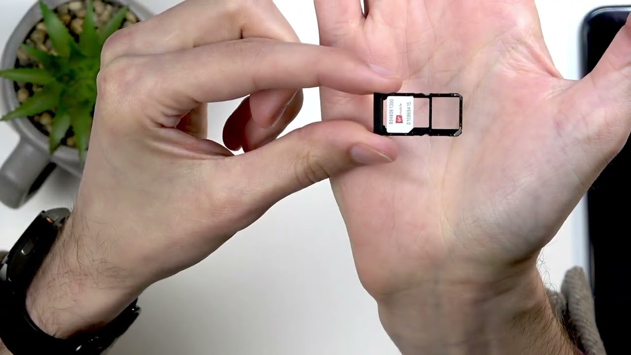 OPPO A6x 4G – How to Insert SIM & SD Card