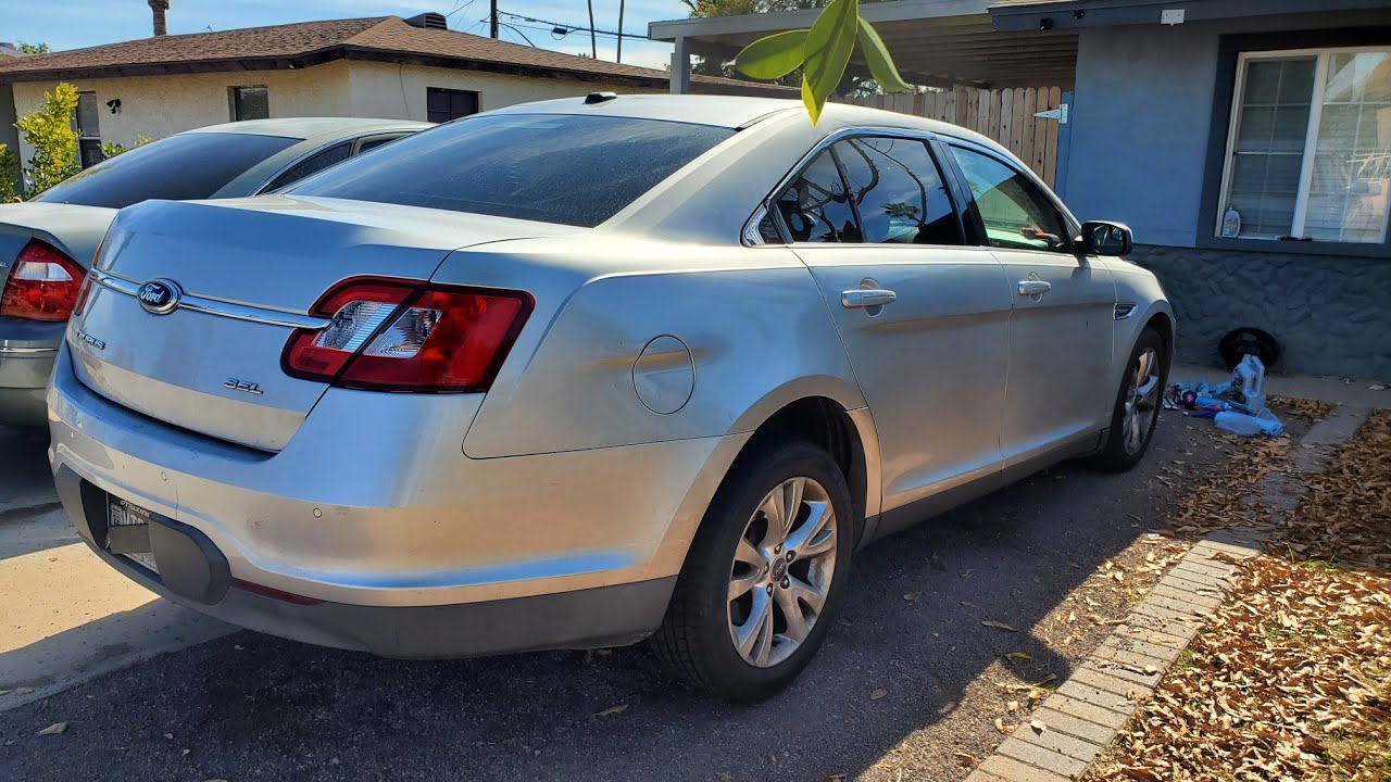 FORD TAURUS 2012 3.5 Como cambiar Frenos pastillas balatas o maneaderas de atrás