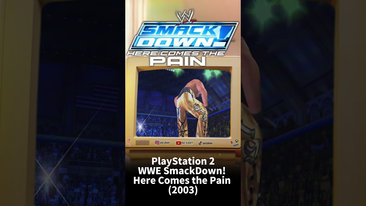 WWE SmackDown! Here Comes the Pain (2003) – Playstation 2 | Classic game moment!
