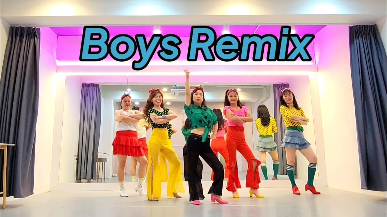 Boys Remix Linedance/High Beginner/💃보이스 리믹스 라인댄스/JLDK강북/수업문의:010 7313 2667