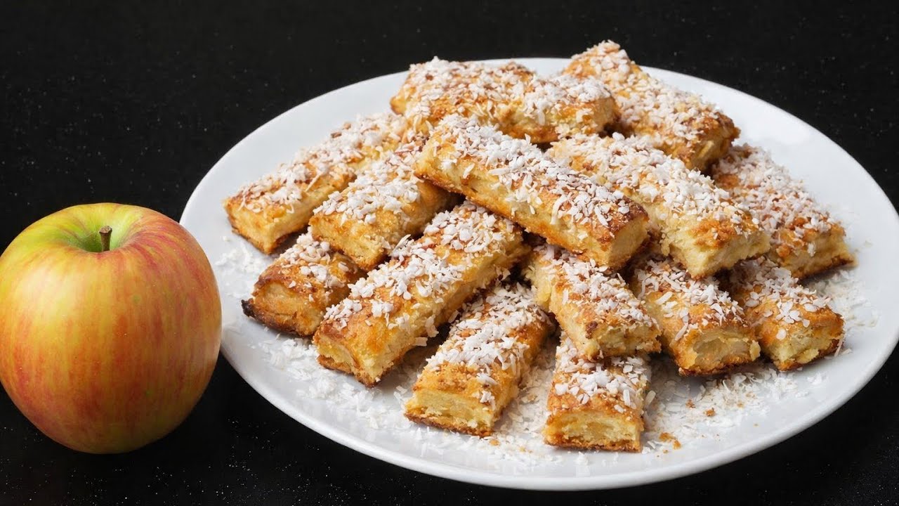 Wenn ich einen Apfel habe, sind diese Kekse mein absoluter Favorit! Das beste Dessert zum Tee!