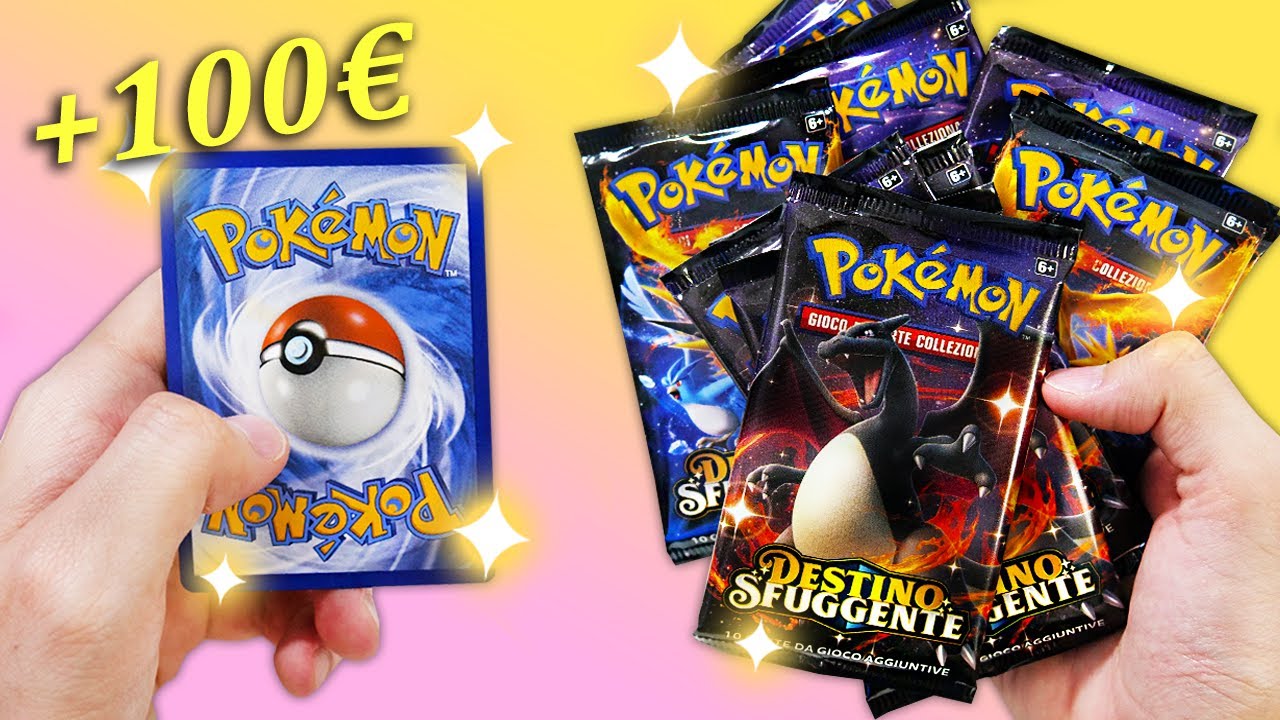 TROVO UNA CARTA ULTRA SHINY DA 100€! - Apro 10 Bustine Pokemon Destino Sfuggente