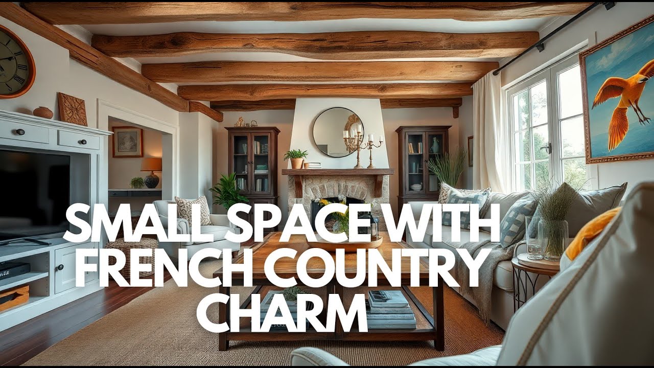 Transform Your Small Space with French Country Charm: Elegant & Cozy Design Ideas