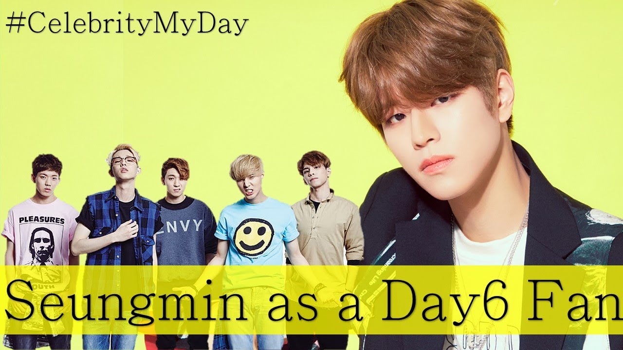 Stray Kids Seungmin as Day6 fan│Celebrity MyDay