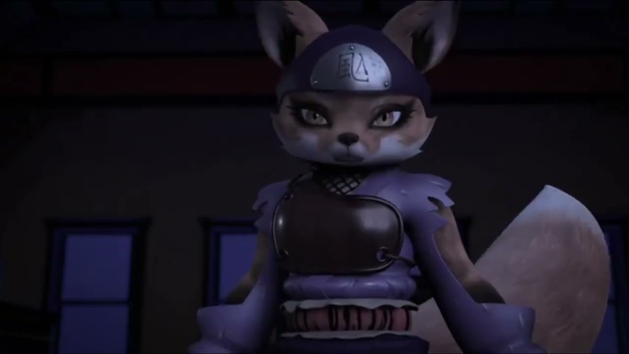 TMNT 2012 - Raph and Casey vs Alopex