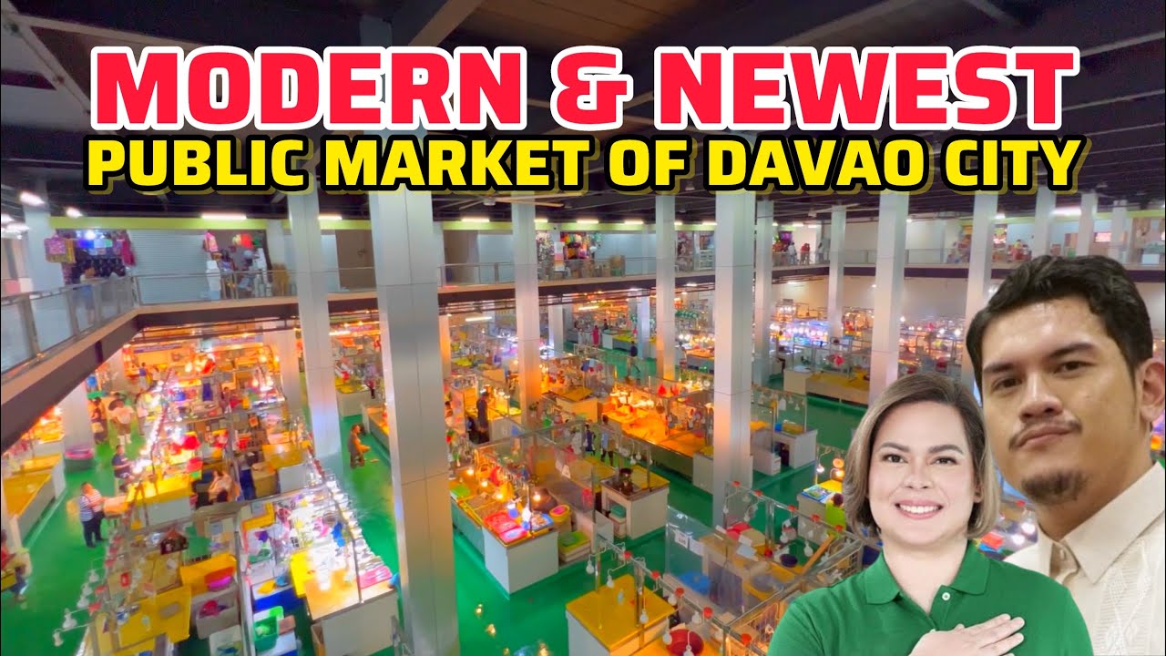 MODERN & NEWEST PUBLIC MARKET OF DAVAO CITY | AGDAO FARMERS’ MARKET