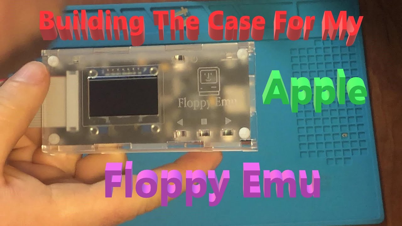 Building the Acrylic Case for an Apple Disk Emulator