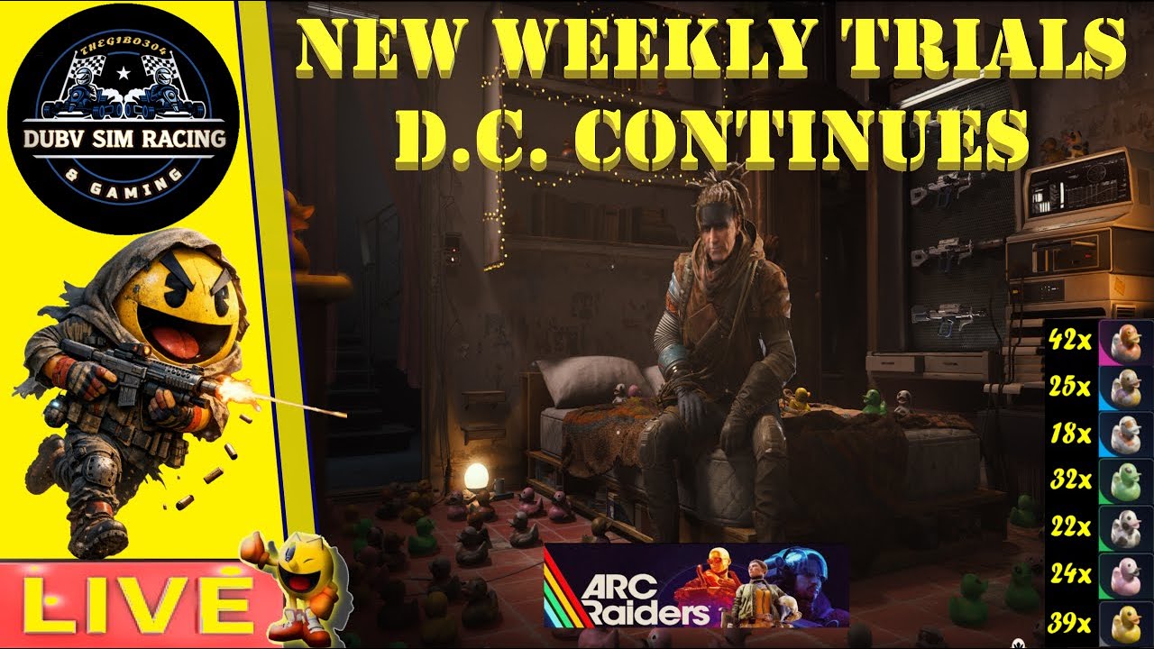 🎮ARC RAIDERS  🏆 NEW WEEKLY TRIALS   🎮 DUCKIE RACE - 1ST TO 100 THEN WE SELL