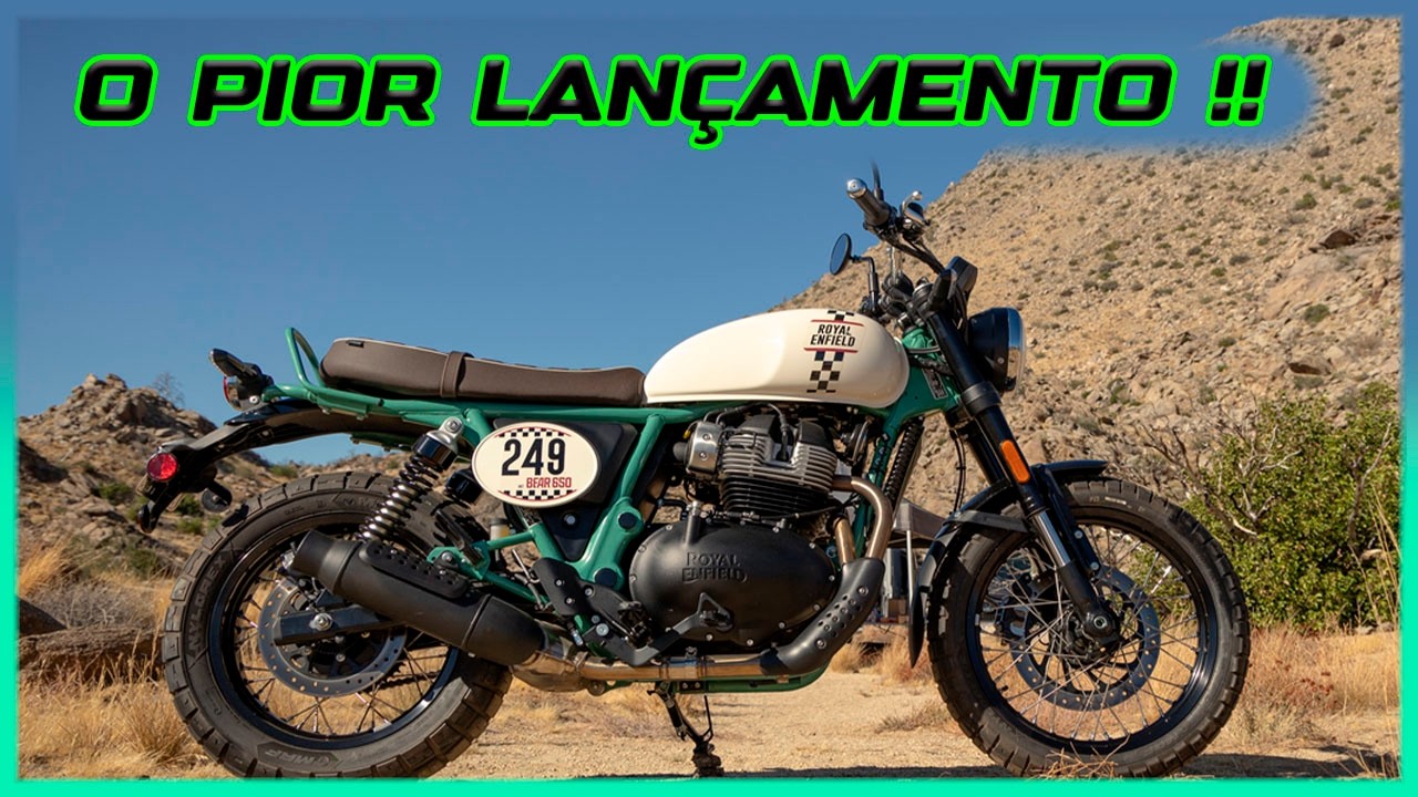 ROYAL ENFIELD BEAR 650: O PIOR LANÇAMENTO da HISTORIA da MARCA no BRASIL !!