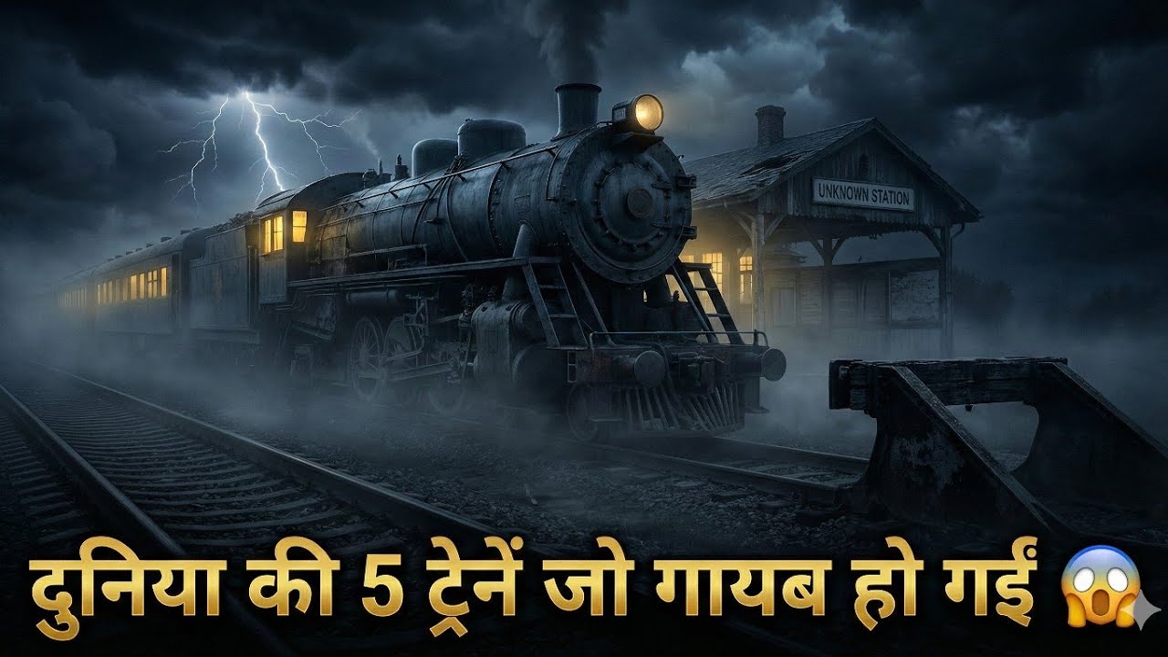 दुनिया की 5 सबसे अनसुलझी ट्रेनें जो गायब हो गईं | Top 5 Mysterious Trains in the World 