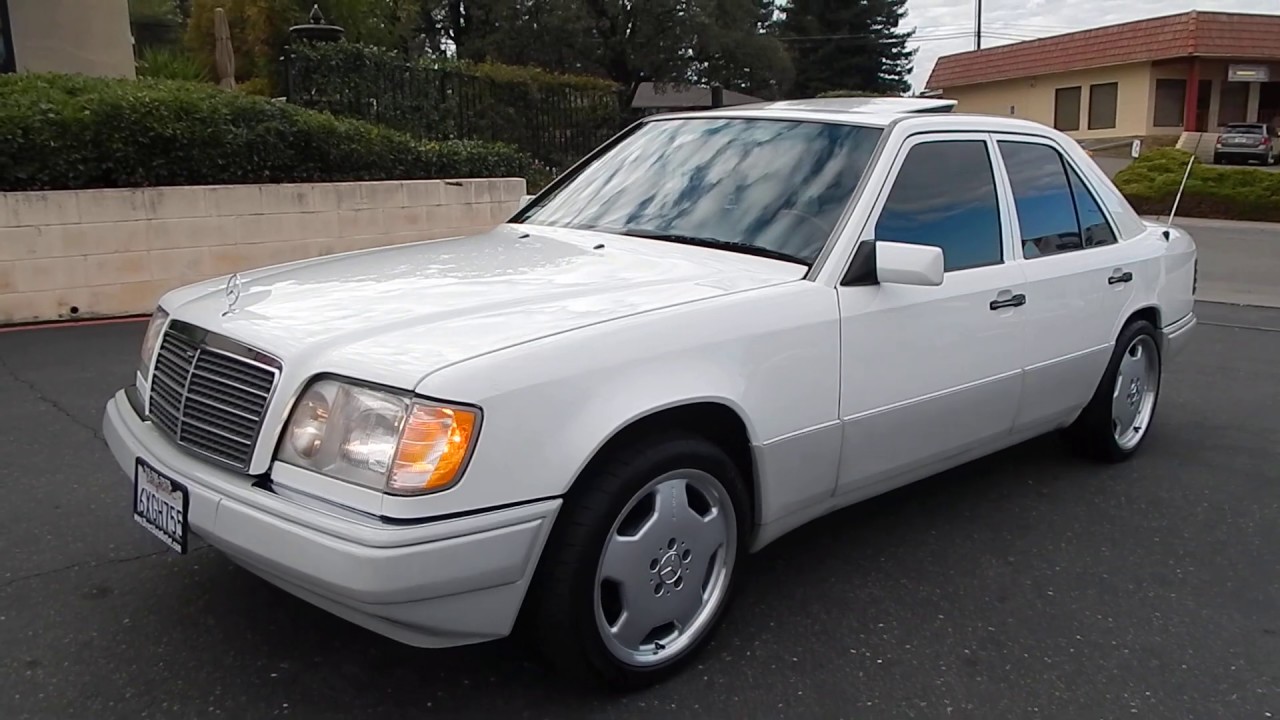 1995 Mercedes Benz E300D with 5 speed manual transmission W124 video overview and walk around.