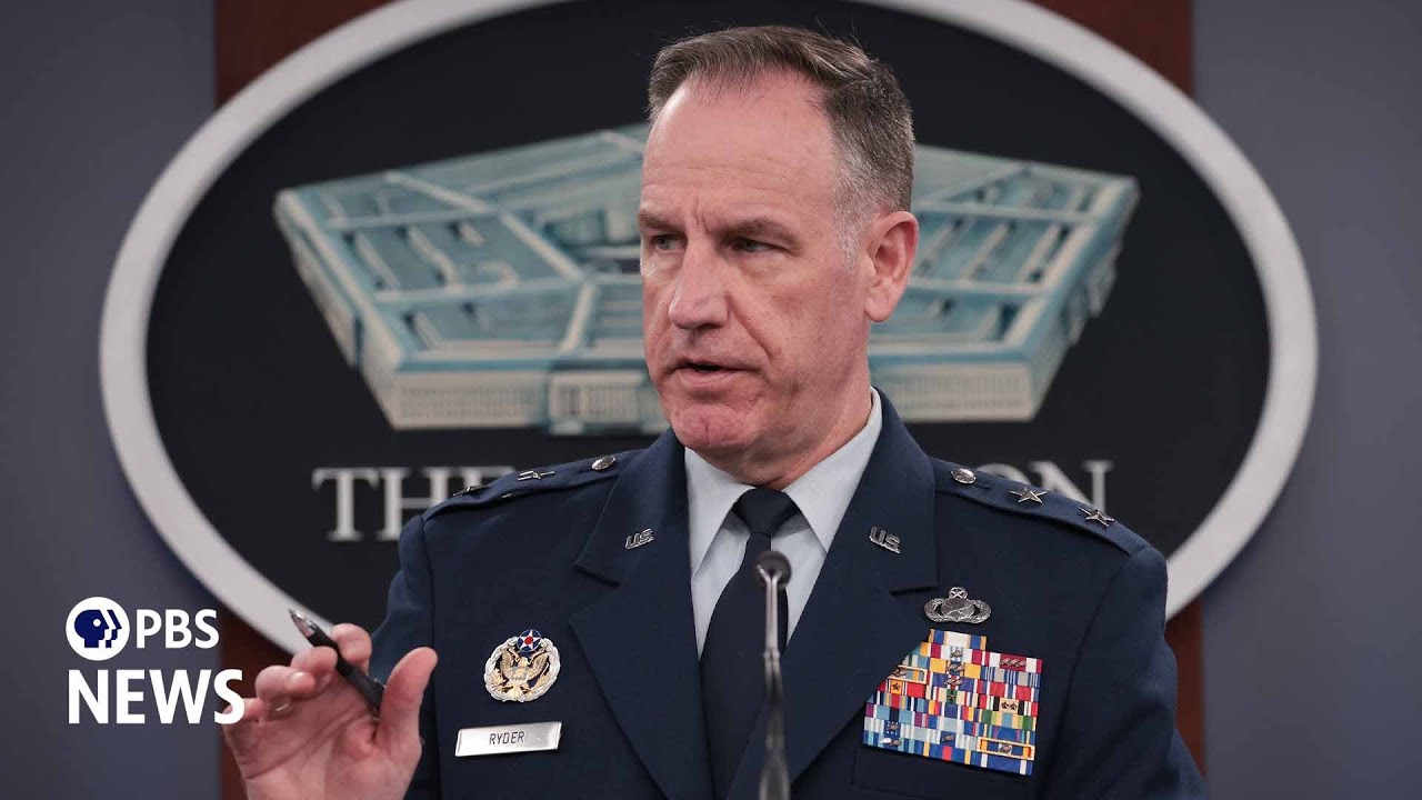 WATCH LIVE: Pentagon holds news briefing as White House says Iran preparing missile attack on Israel