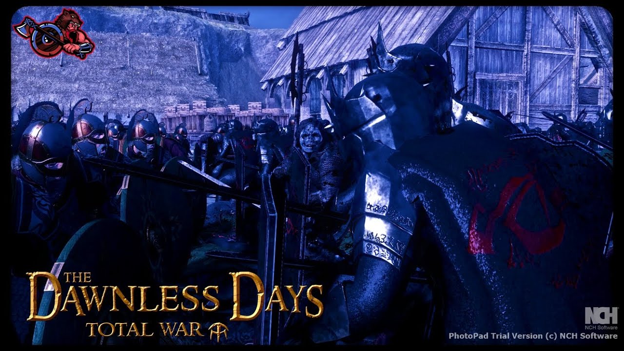The Siege Of Edoras!!  4v4-Dawnless Days Total War