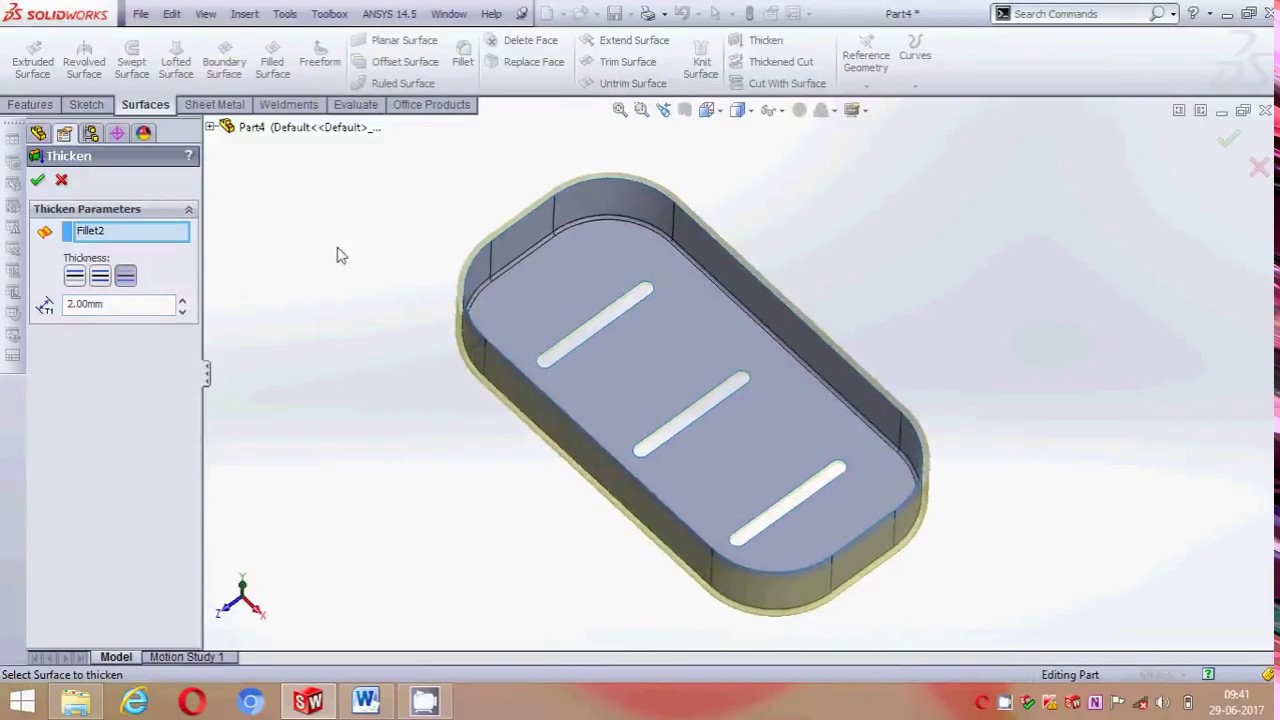 solidworks simple soap box design surfacing complete tutorial