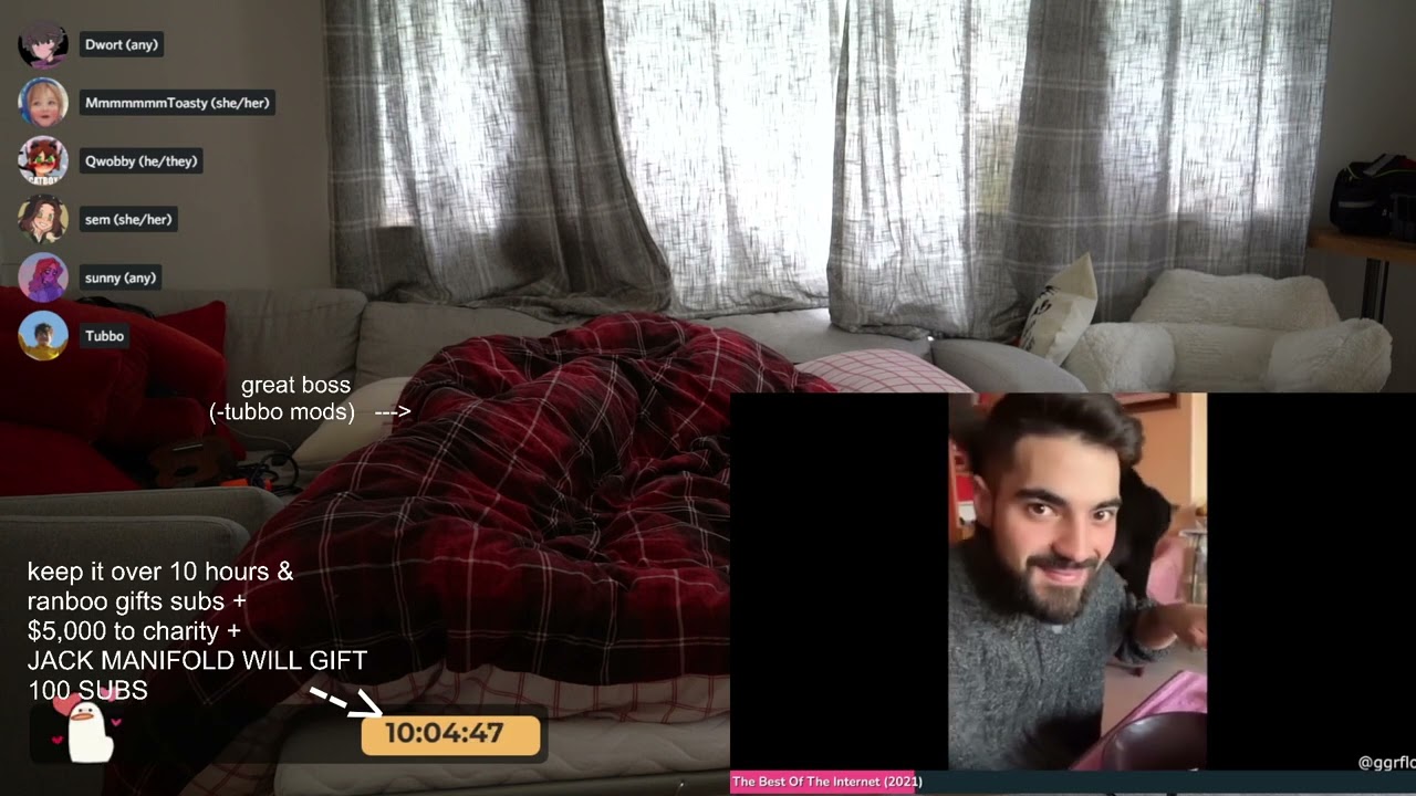 03 05 2022 — Day 5 The Subathon  Tubbathon    Tubbo3