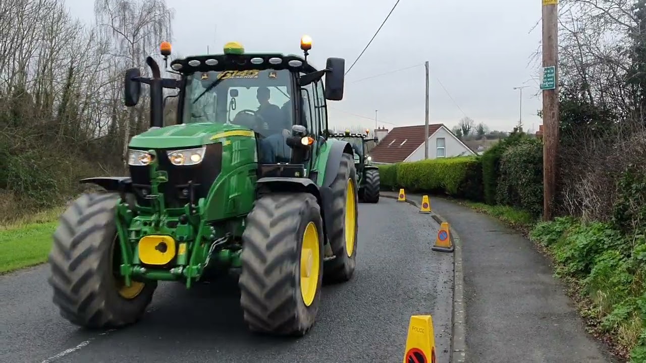 Pt2 The Livingstone Christmas Tractor Run 2024 🚜🌲🚜