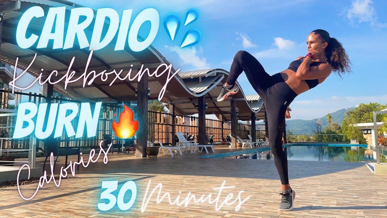 Cardio kick-boxing 🥊 | 30 minutes | brûler un max de calories 💦💧