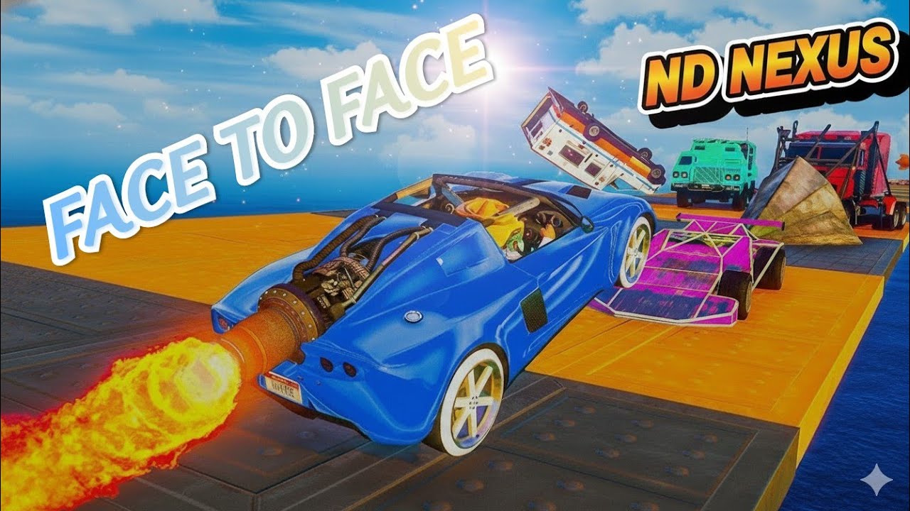 FACE TO FACE PARKOUR RACE GTA 5|| ULTIMATE FACE TO FACE CHALLENGE 
