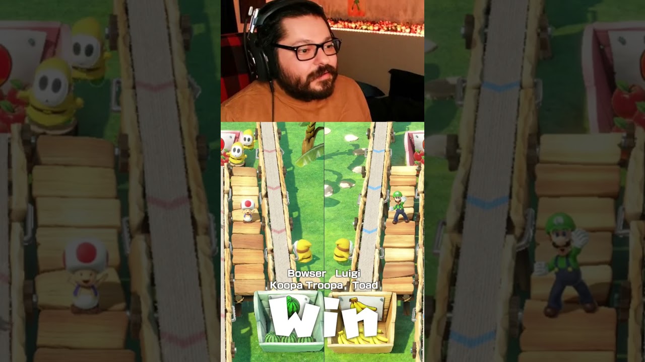 Team Tie #supermariopartyjamboree #marioparty #twitchclips #clips #funny