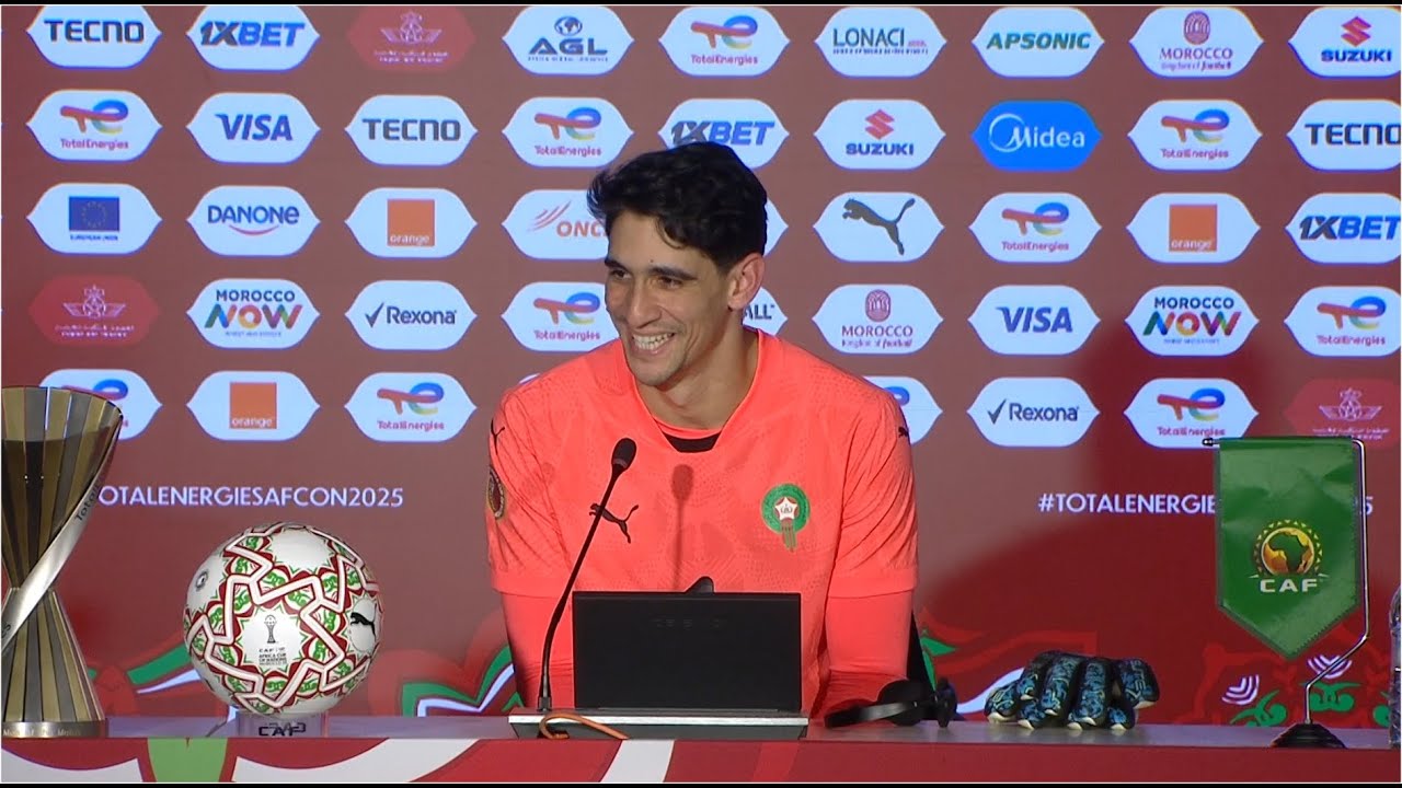 🎙️ Yassine Bounou -- Homme du match - Le Maroc en final