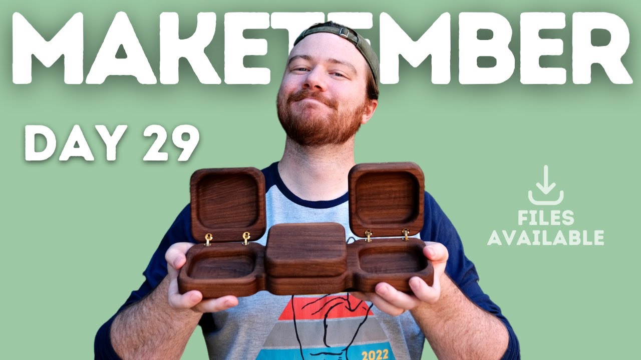 Easy CNC Woodworking Projects- Jewelry Box