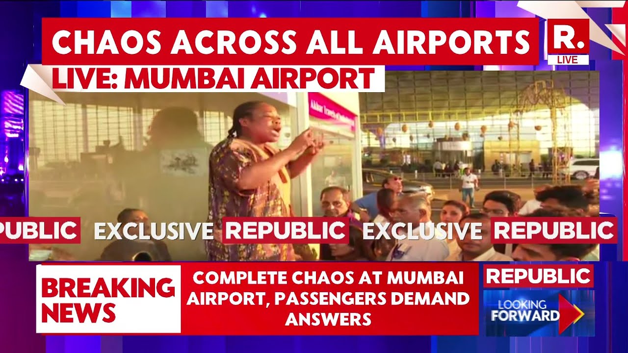 MUMBAI AIRPORT CHAOS: Passengers Furious Over Massive Flight Delays & Cancellations LIVE