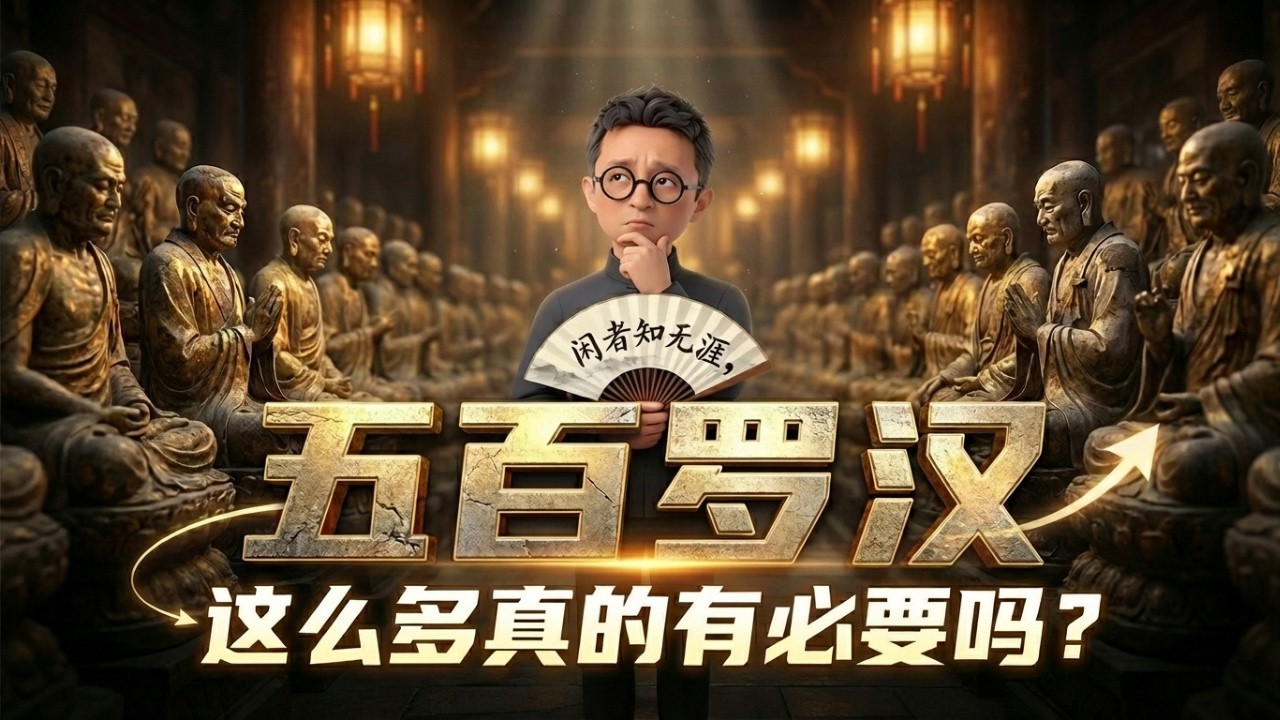 五百羅漢的身世之謎：佛教「從空到有」的具象化崇拜｜大乘精神｜恆河筏喻｜五百羅漢山｜男相觀音｜三葉冠｜尼泊爾風造像｜六拿具背光｜乾明院阿羅漢圖錄｜等身布施｜眾生作筏【P34】