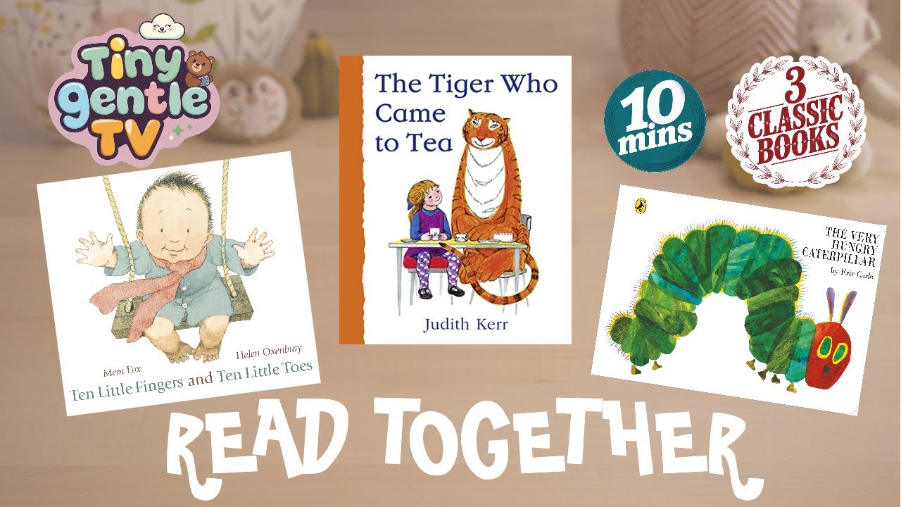 10 mins of Classic Books | Relaxing reading | Story time for toddlers
