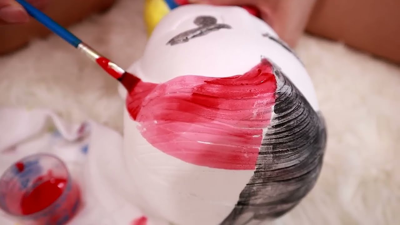 Instructions to paint a beautiful superman figure to make a birthday gift part 3 - Mp88 lifestyle