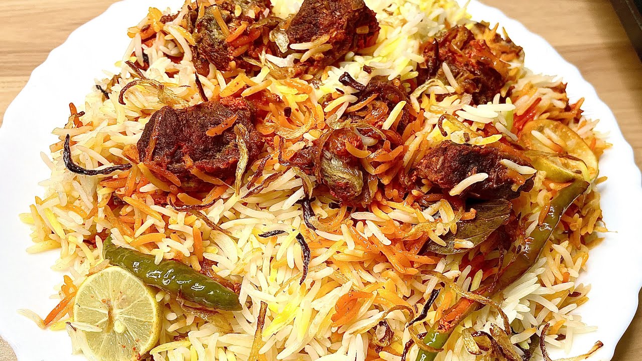 गोश्त की Mughlai ज़फ़रानी बिरयानी ❤️‍🔥 दिल्ली की शादियों वाली ❤️ Must try this Amazing recipe 🔥