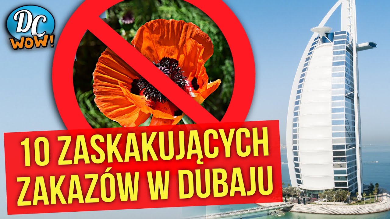 10 zakazów w Dubaju, za które nawet turystom grozi WIĘZIENIE!