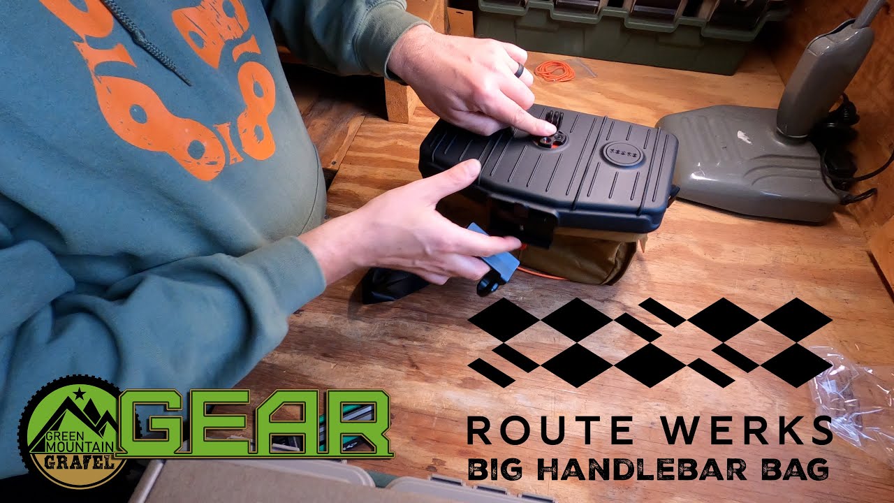 Route Werks - the Big Handlebar Bag - unboxing & assembly