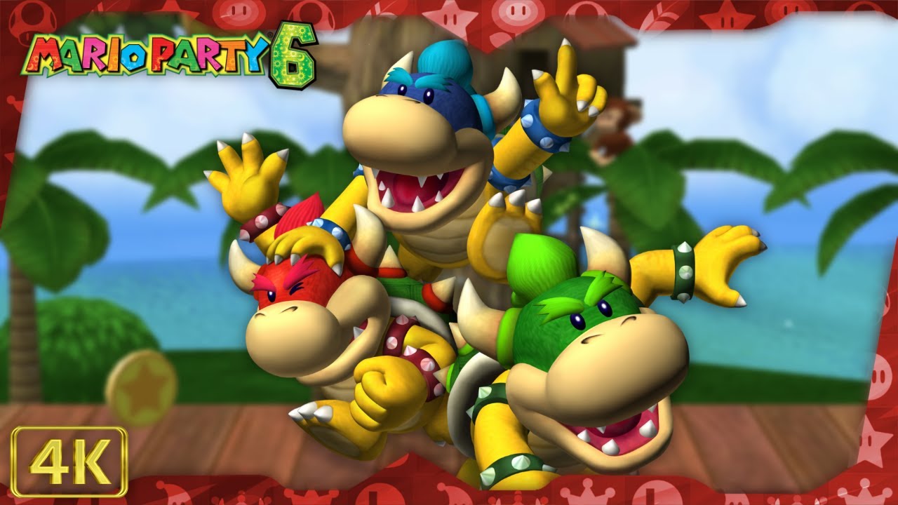 Mario Party 6 ⁴ᴷ All Boards (Koopa Kid gameplay)