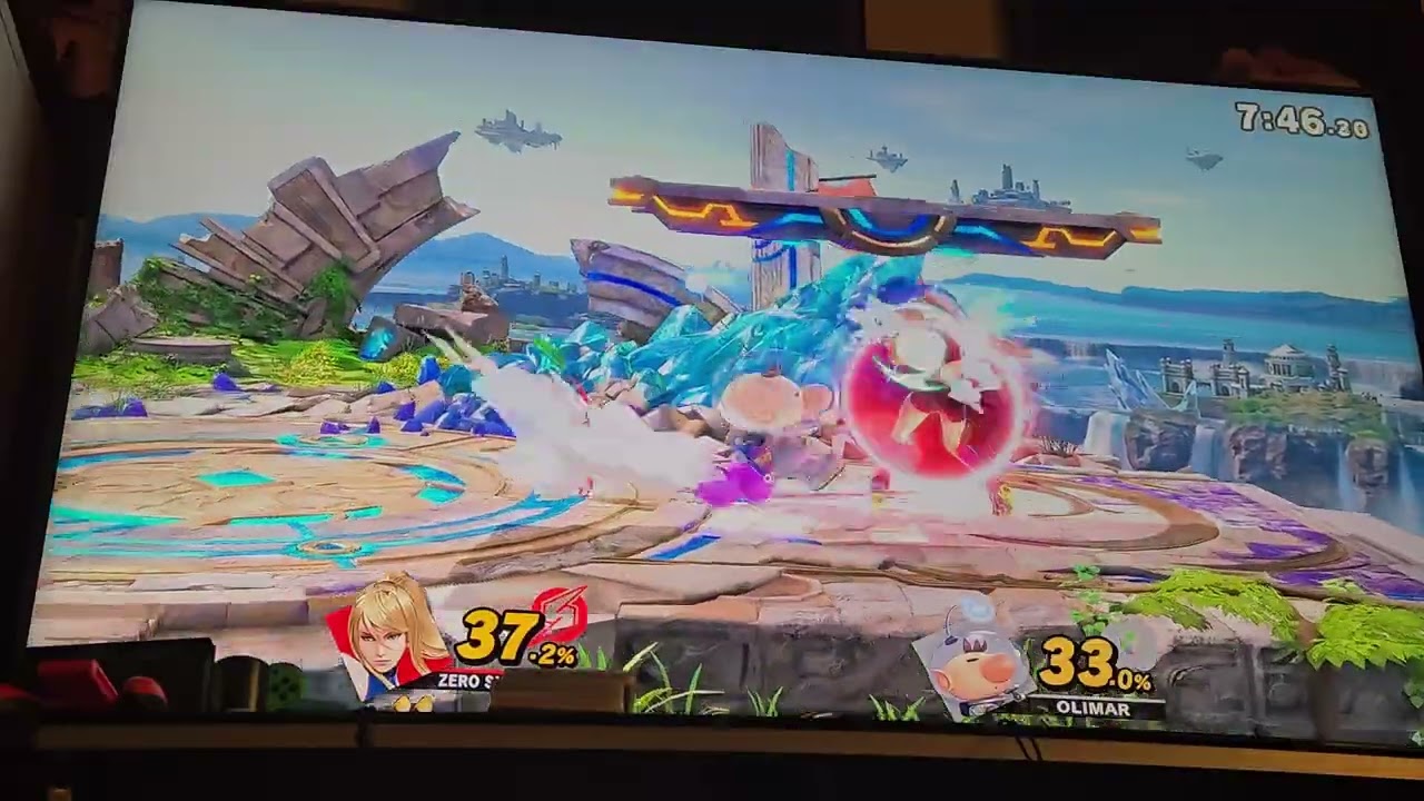 Zero suit samus vs olimar