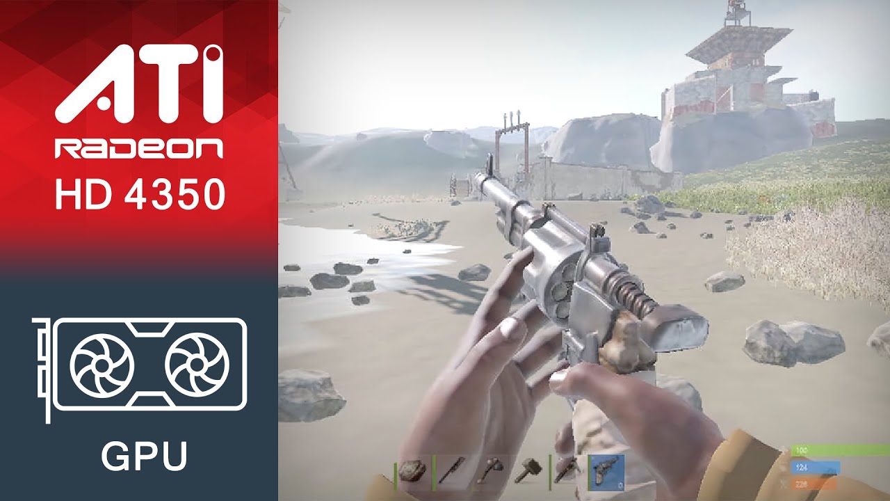 Rust Gameplay ATI Radeon HD 4350
