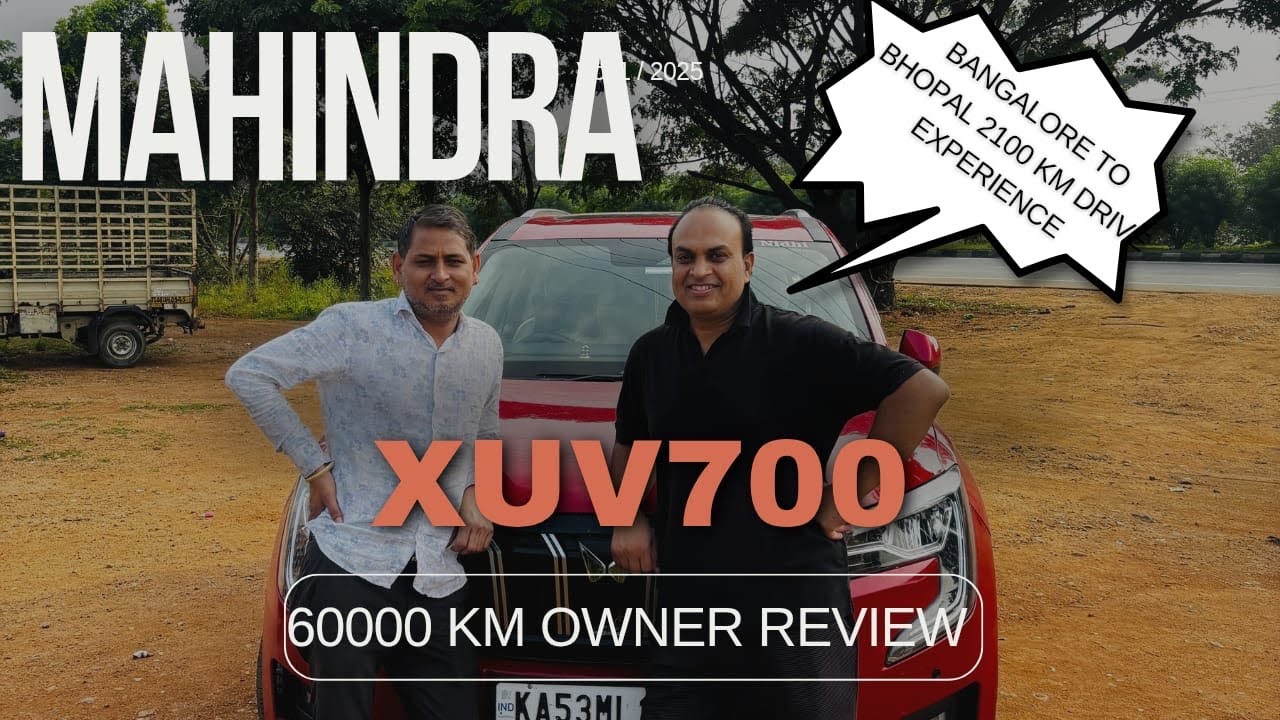 XUV700 60,000 KM Ownership Review 😍 | Highway Performance Test Bangalore to Bhopal  Drive Experience